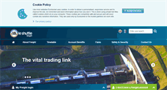 Desktop Screenshot of eurotunnelfreight.com